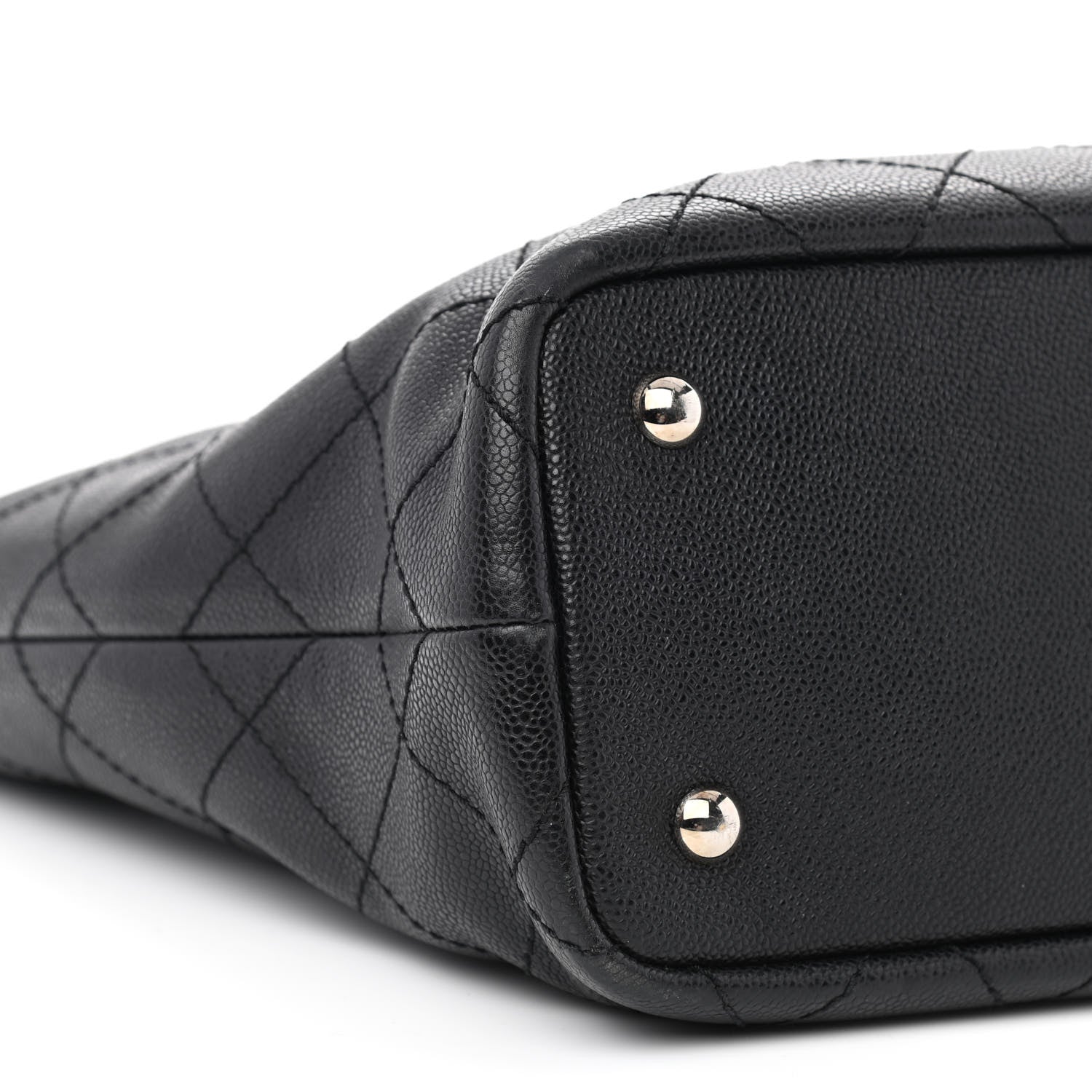 Chanel Grained Calfskin Shopping Fever Tote Black 11 of 14