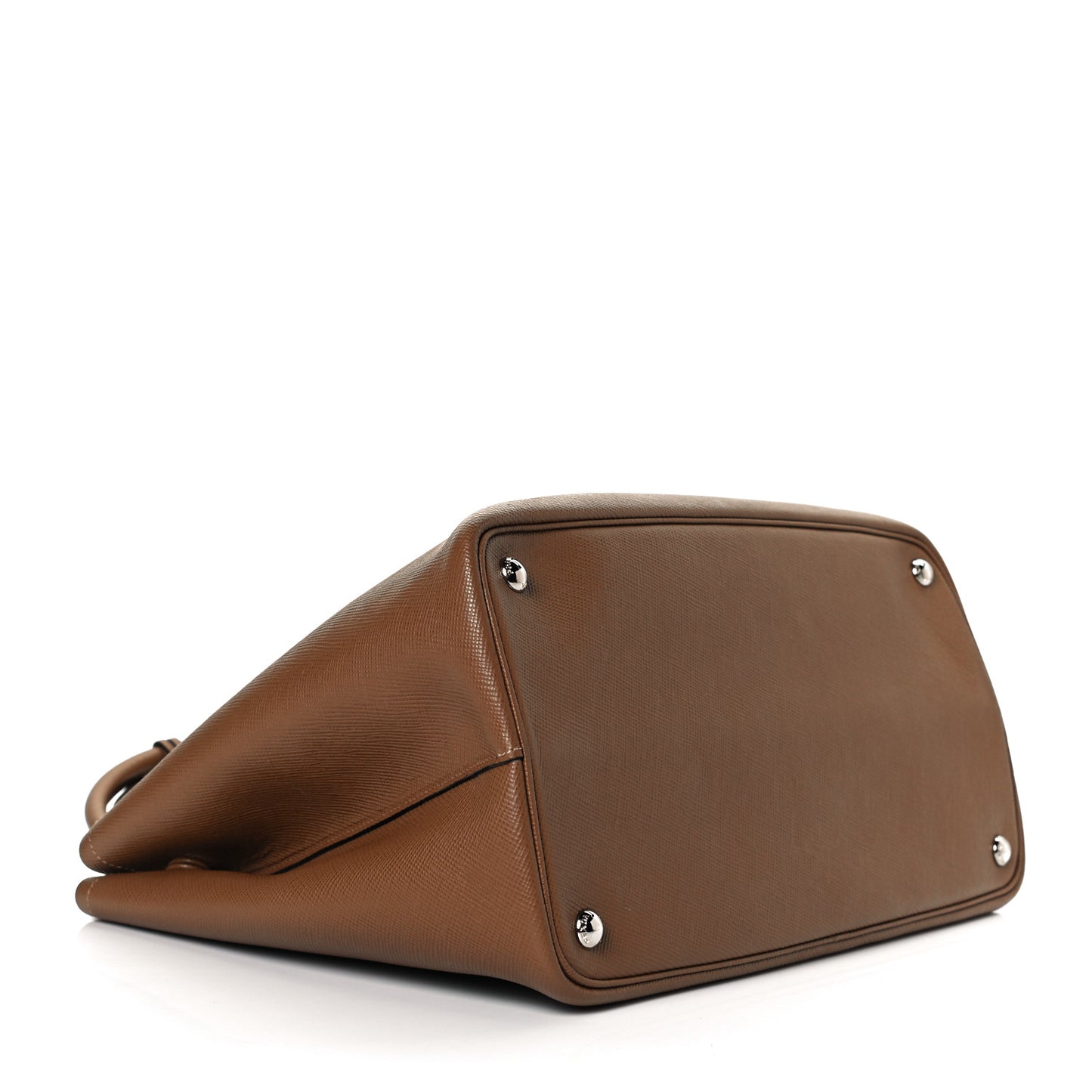 Saffiano Cuir Large Double Bag Canella Cocco