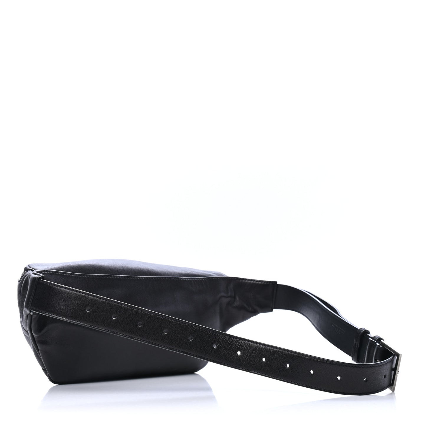 Calfskin Monogram Belt Bag Black
