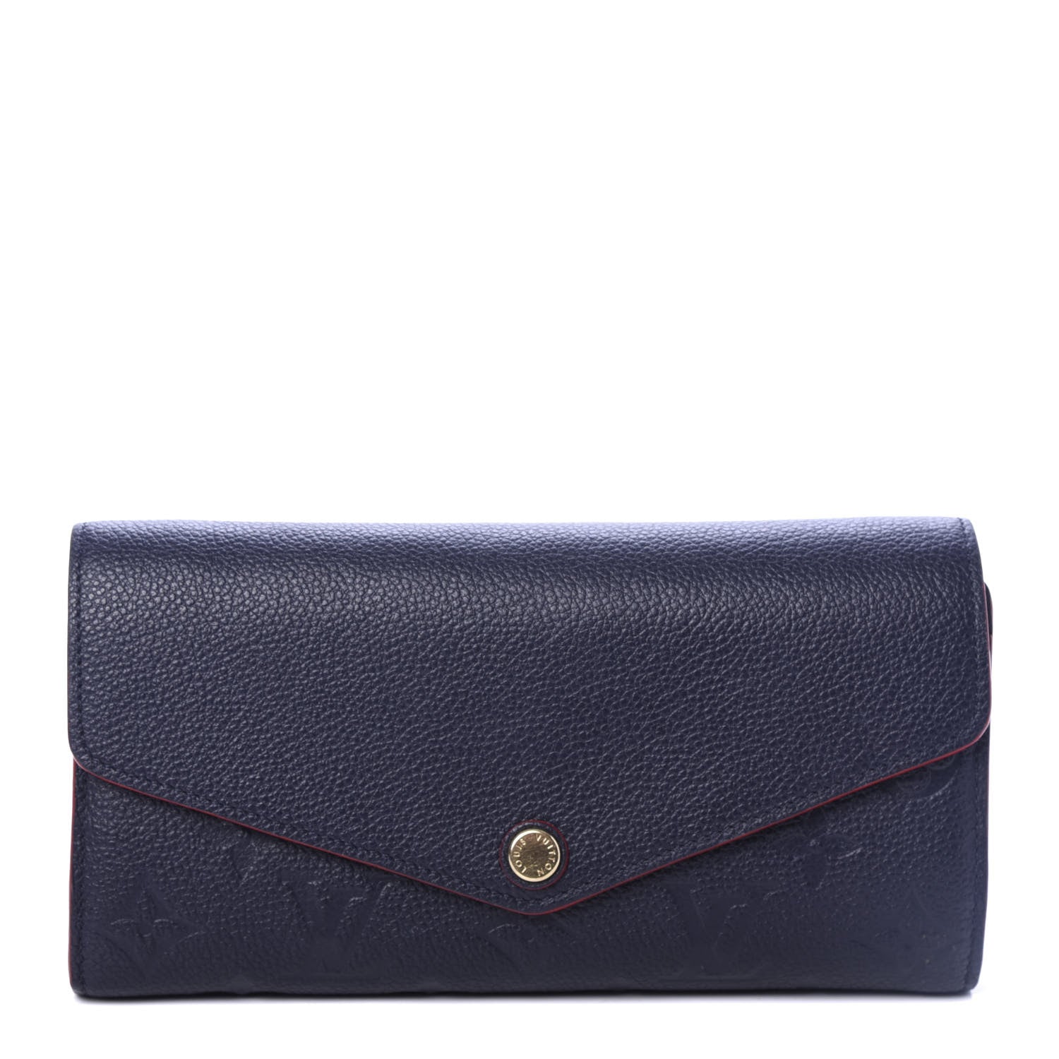 Louis Vuitton Empreinte Sarah Wallet NM Marine Rouge 1 of 8