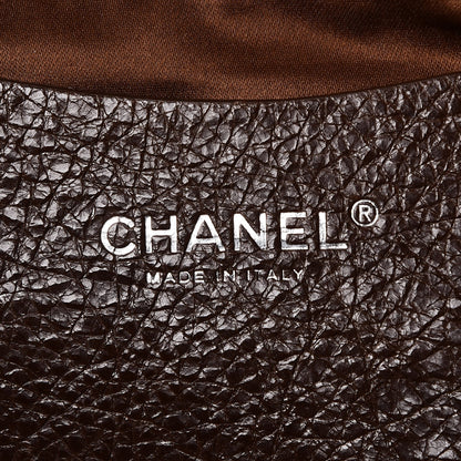 Chanel Glazed Calfskin Large On The Road Tote Brown 6 of 7