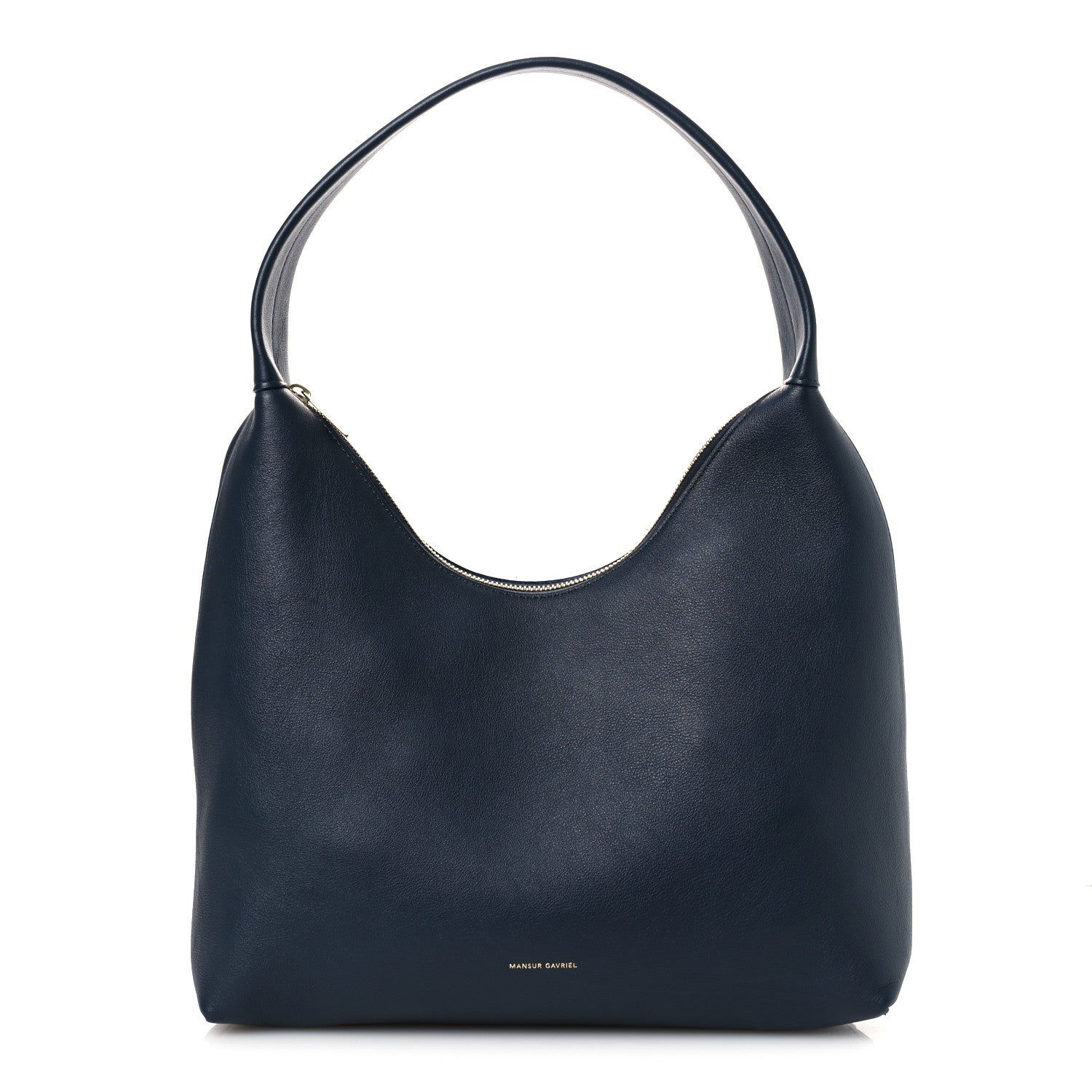 Mansur Gavriel Calfskin Candy Hobo Navy 1 of 10