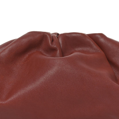 Bottega Veneta Smooth Butter Calf The Pouch Oversized Clutch Rust 8 of 10