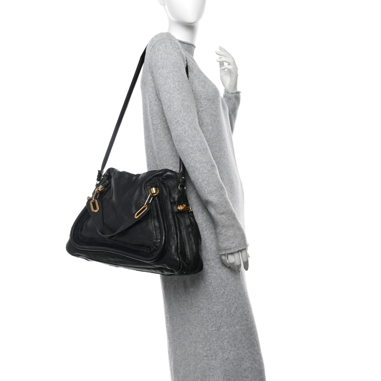 Calfskin Large Paraty Black