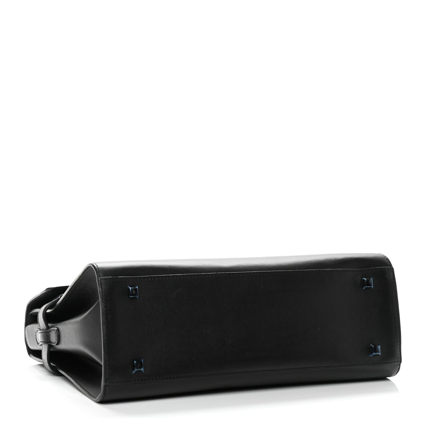 Smooth Calfskin GM Tempete Satchel Black