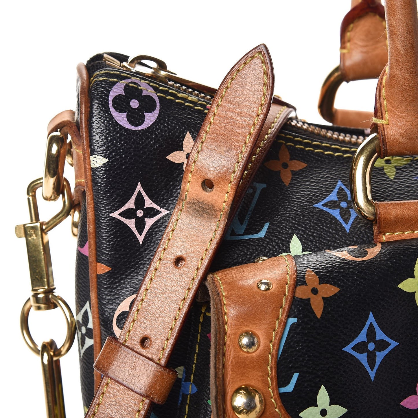 Monogram Multicolor Rita Black