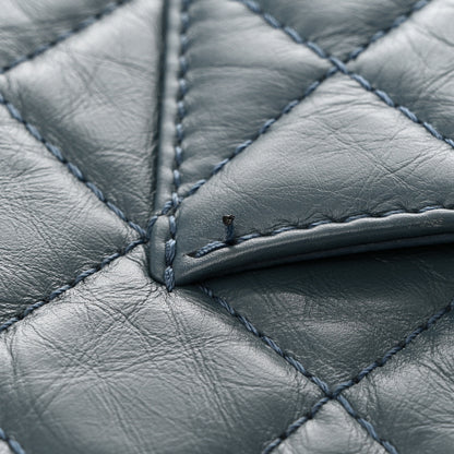 Chanel Aged Calfskin Quilted 2.55 Reissue 226 Flap Dark Blue 12 of 12