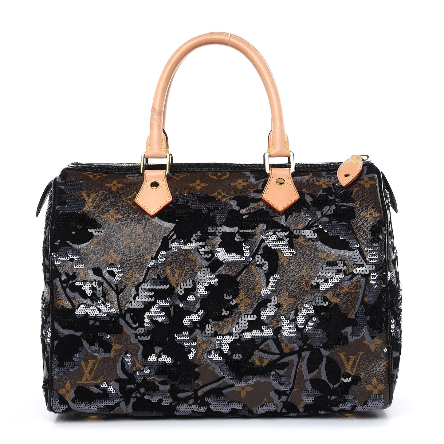 Monogram Fleur De Jais Sequins Speedy 30