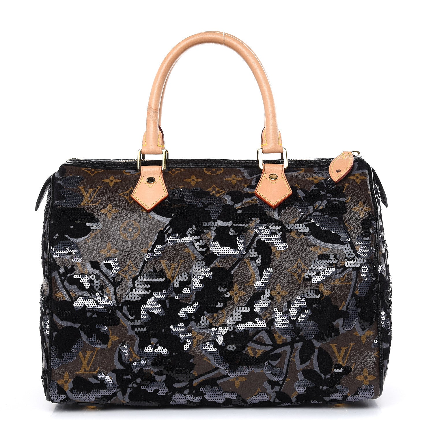Louis Vuitton Monogram Fleur De Jais Sequins Speedy 30 1 of 10