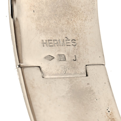 Hermes Enamel Wide Clic Clac H Bracelet PM Rouge Vif 5 of 5
