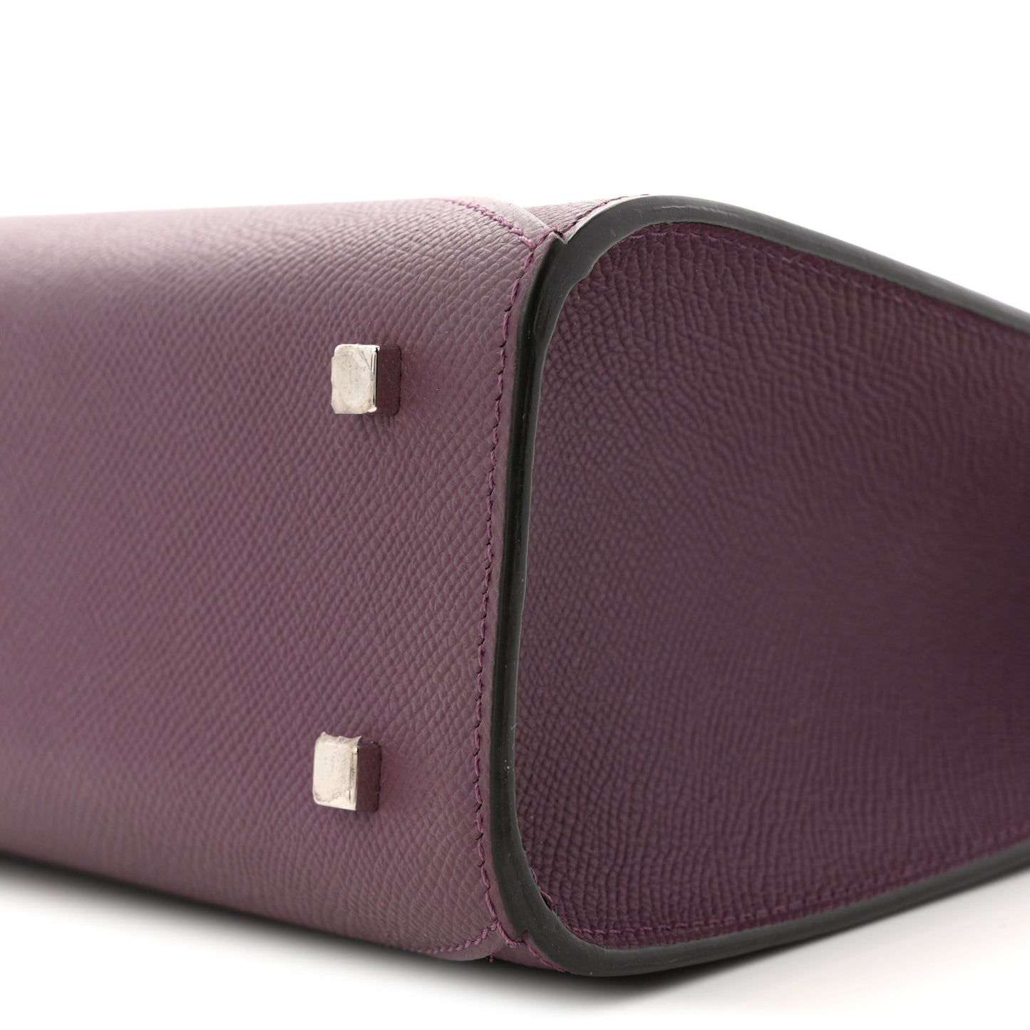 Carat Calfskin Gabrielle PM Eggplant