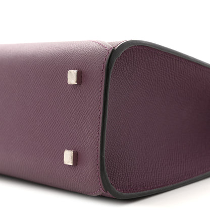 Moynat Carat Calfskin Gabrielle PM Eggplant 9 of 14
