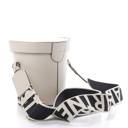 Stella McCartney Eco Soft Alter Nappa Perforated Logo Bucket Bag White 3 of 13