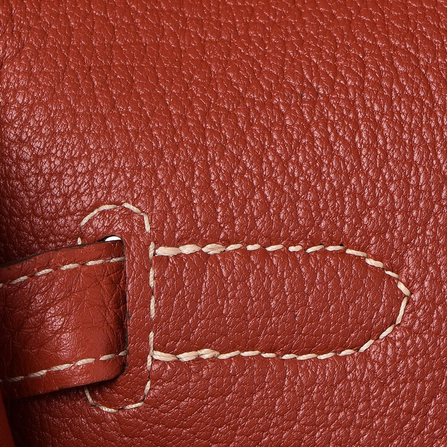 Taurillon Clemence Birkin 35 Sanguine