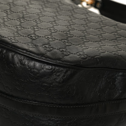 Gucci Guccissima Large GG Twins Hobo Black 12 of 13