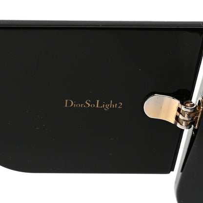 Christian Dior Acetate Dior SoLight2 Square Sunglasses Black 5 of 8
