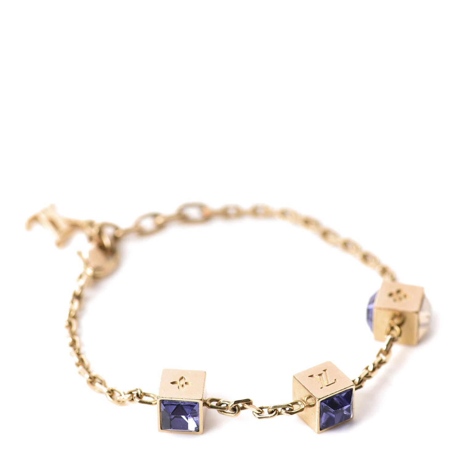 Louis Vuitton Swarovski Gamble Bracelet Azur 1 of 5