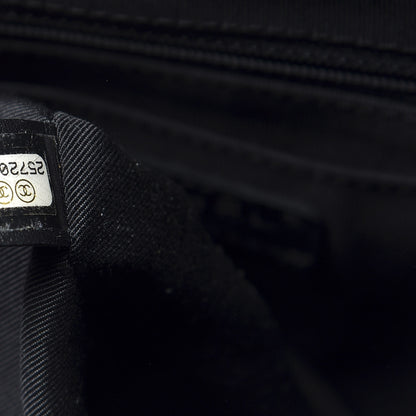 Chanel Calfskin Chevron Quilted Small Urban Spirit Backpack Black 6 of 11