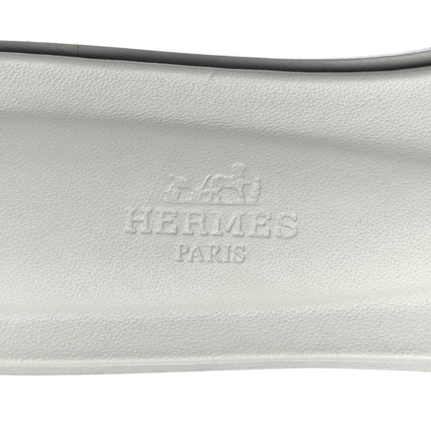 Hermes Epsom Oran Sandals 36 Bleu Glacier 7 of 8