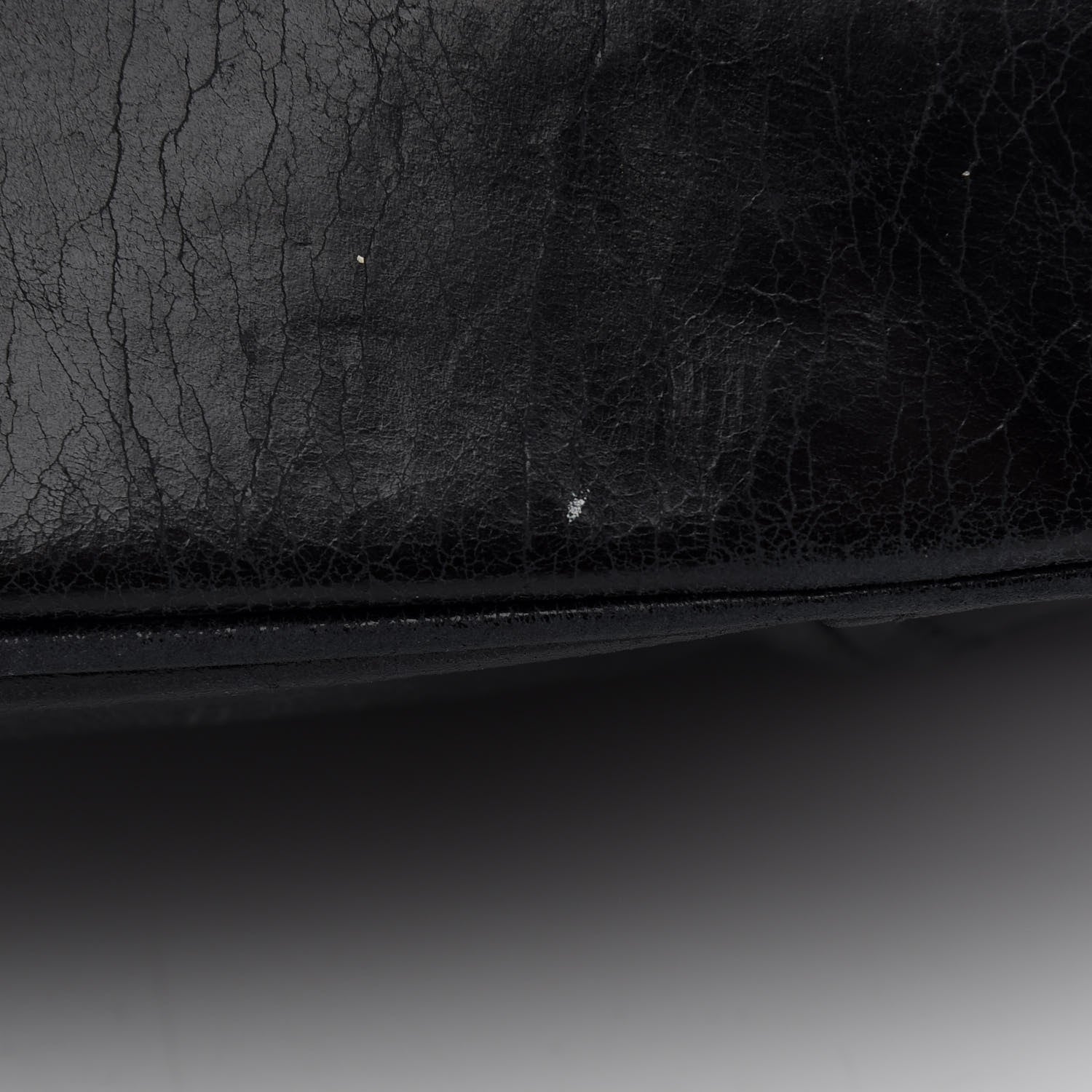 Prada Vitello Shine Top Handle Bag Black 6 of 14