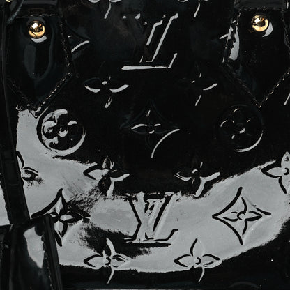 Louis Vuitton Vernis Alma BB Noir Magnetique 8 of 11