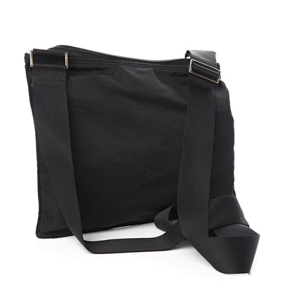 Prada Tessuto Nylon Small Flat Messenger Bag Black 3 of 10