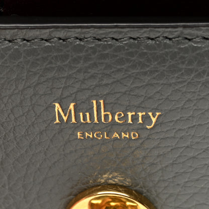 Mulberry Classic Grain Small Darley Wallet Charcoal 6 of 7