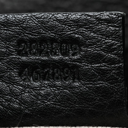 Gucci Pebbled Calfskin Medium Soho Shoulder Bag Black 7 of 13