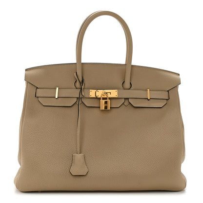 Hermes Togo BIRKIN 35 Trench 1 of 10