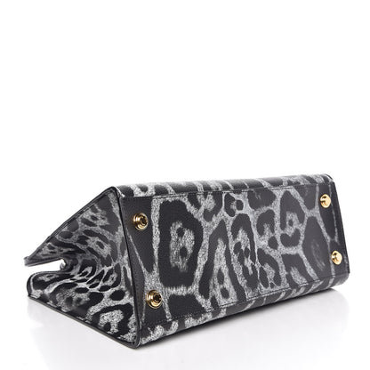 Louis Vuitton Canvas Calfskin Wild Animal Print City Steamer MM Black 5 of 9