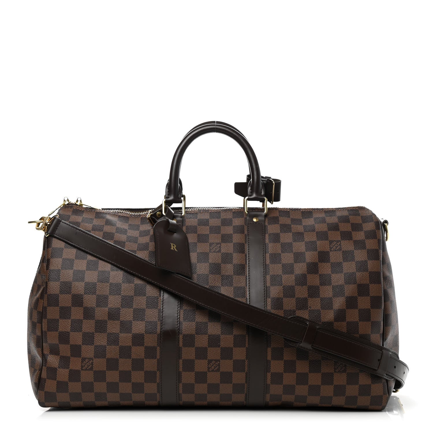 Louis Vuitton Damier Ebene Keepall Bandouliere 45 1 of 20