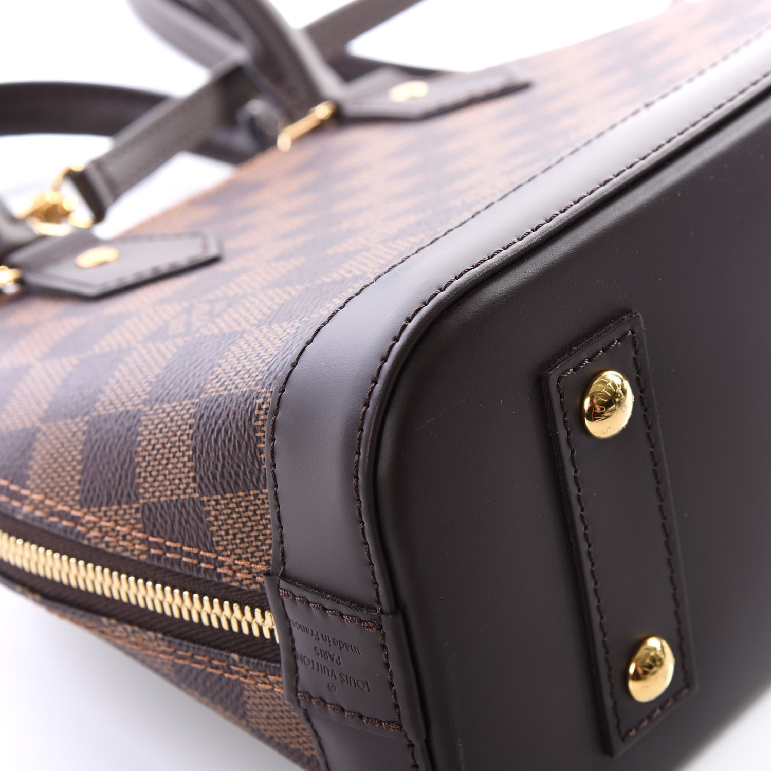 Louis Vuitton Damier Ebene Alma BB 7 of 10