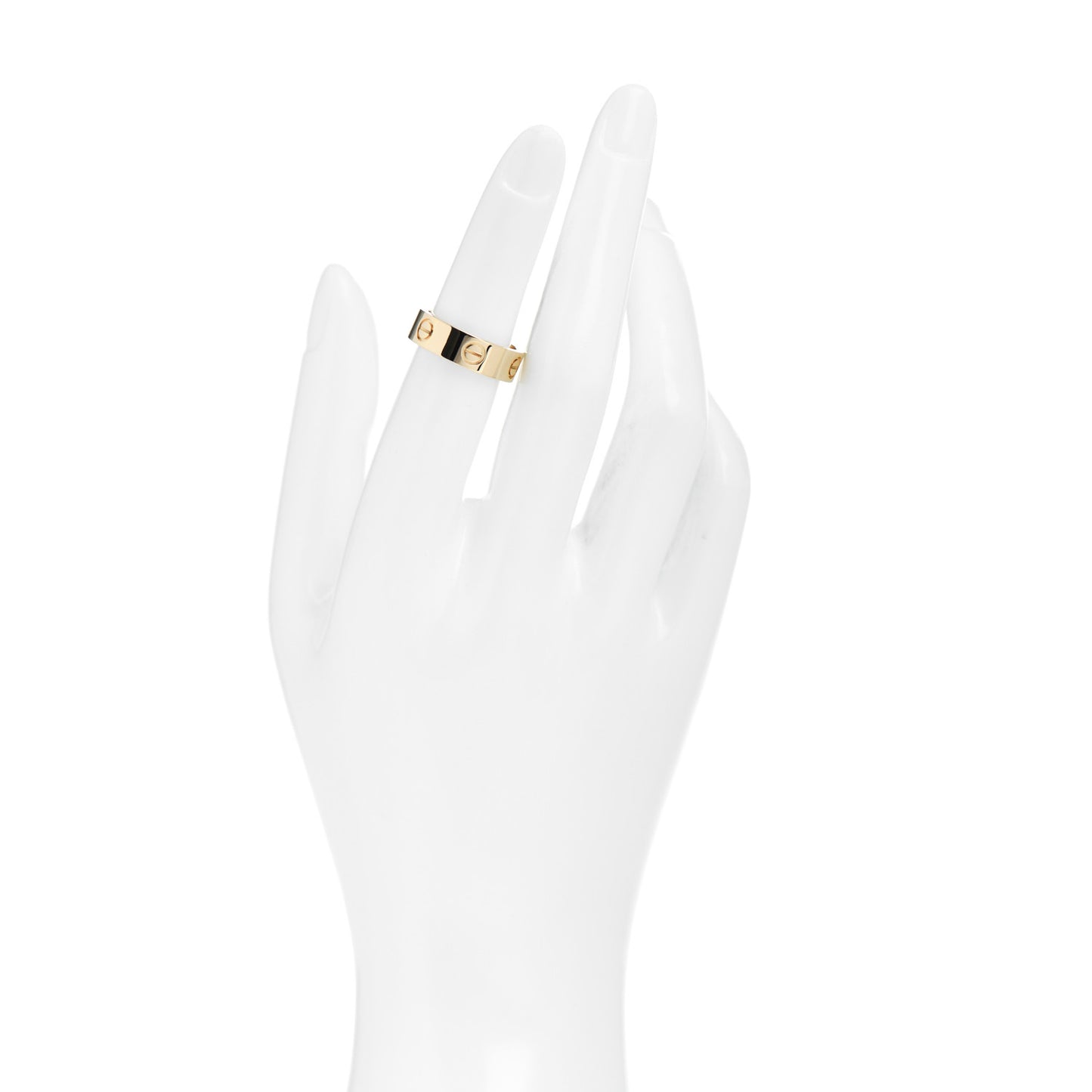 18K Yellow Gold 5.5mm LOVE Ring 51 5.75