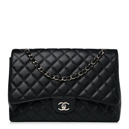 Chanel Caviar Quilted Maxi Single Flap Black 1 of 16