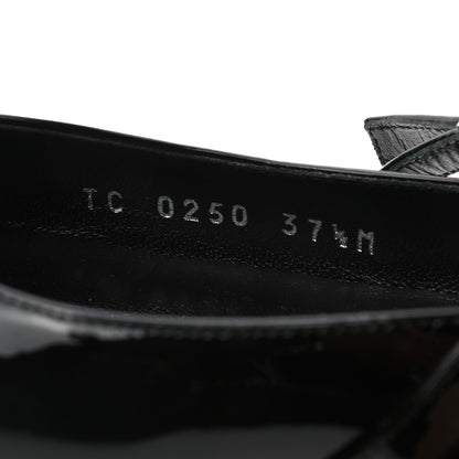 Louis Vuitton Patent Uniformes Ballet Flats 37.5 Black 8 of 8