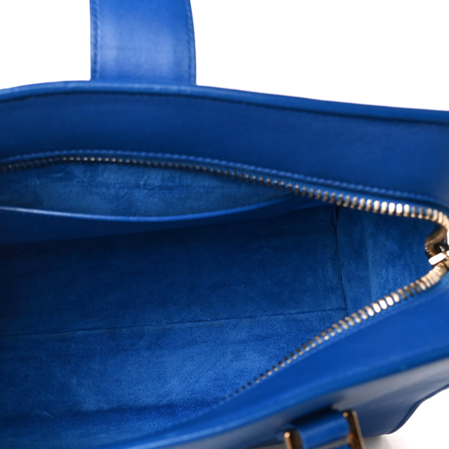 Calfskin Monogram Baby Cabas Blue