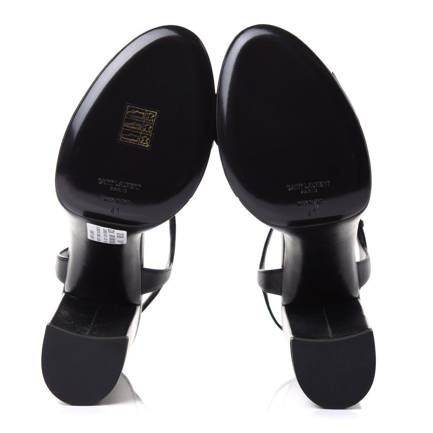 Vendome Bianca 85 Platform Sandals 41 Black