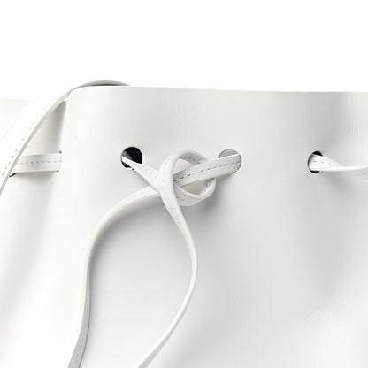 Mansur Gavriel Calfskin Mini Bucket Bag White 10 of 10