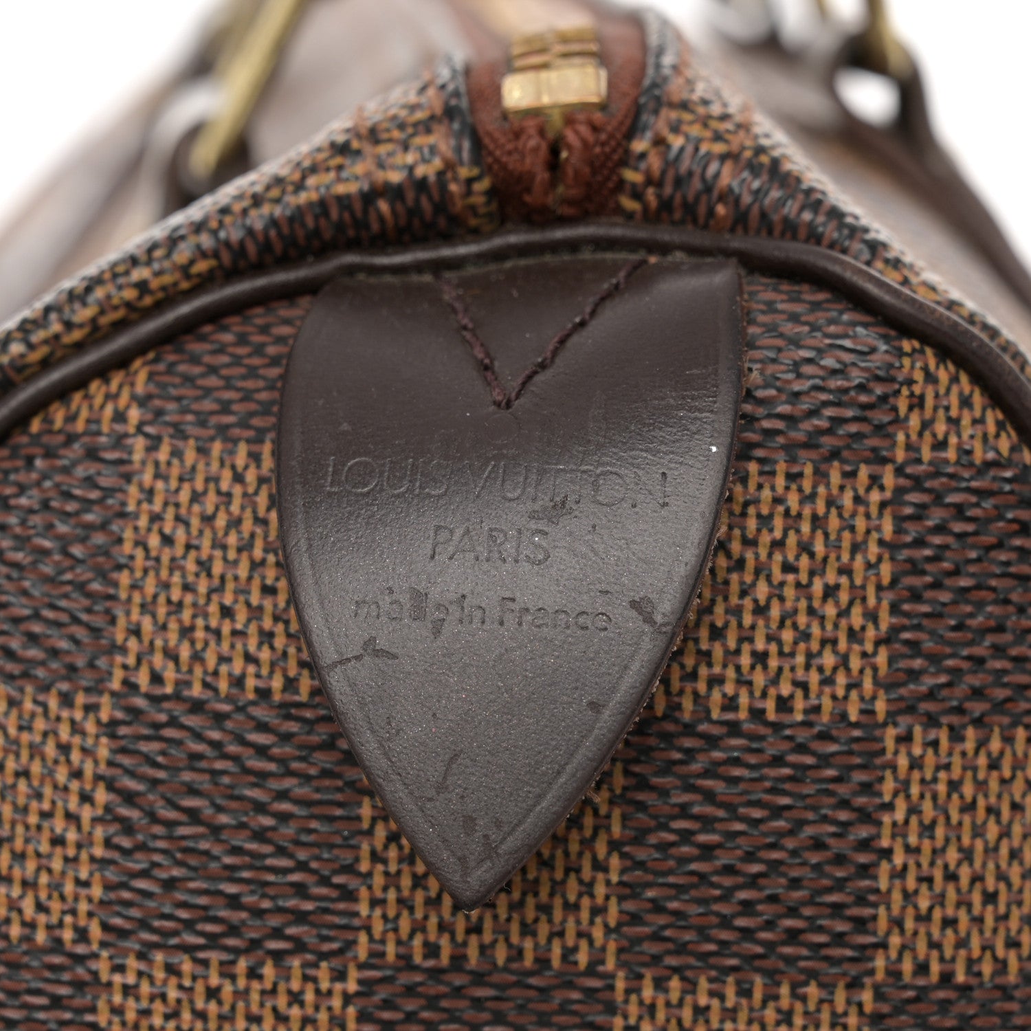 Louis Vuitton Damier Ebene Speedy 25 6 of 15