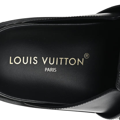 Louis Vuitton Calfskin Mens LV Cosy Flat Comfort Clog Mules 42 Black 8 of 9