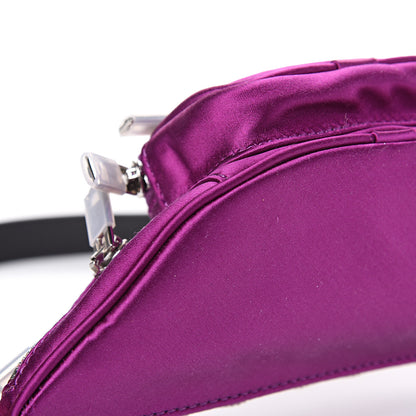 Alexander Wang Satin Attica Mini Belt Bag Purple 6 of 7