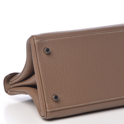 Hermes Togo Shoulder Kelly 40 Etoupe 10 of 11