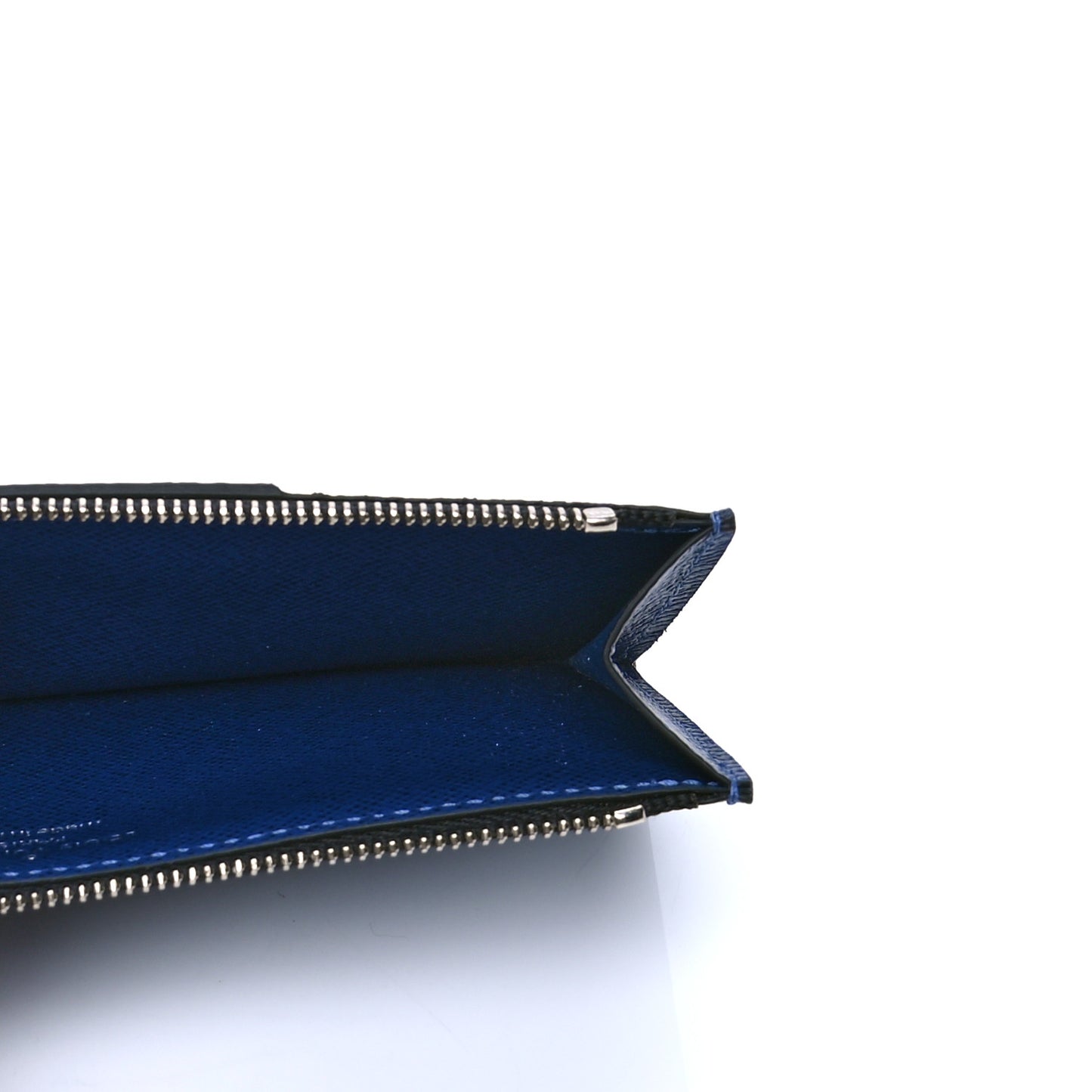 Monogram Taiga Coin Card Holder Cobalt