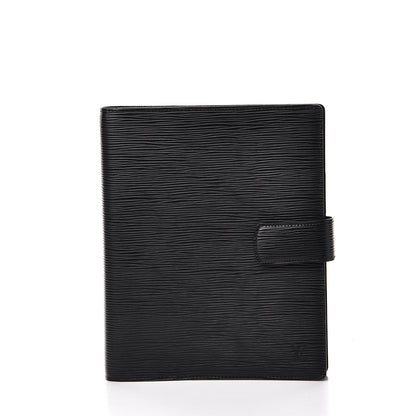 Louis Vuitton Epi Large Ring Agenda Black 1 of 10