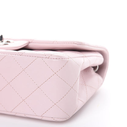 Chanel Lambskin Quilted Mini Rectangular Flap Light Pink 9 of 12