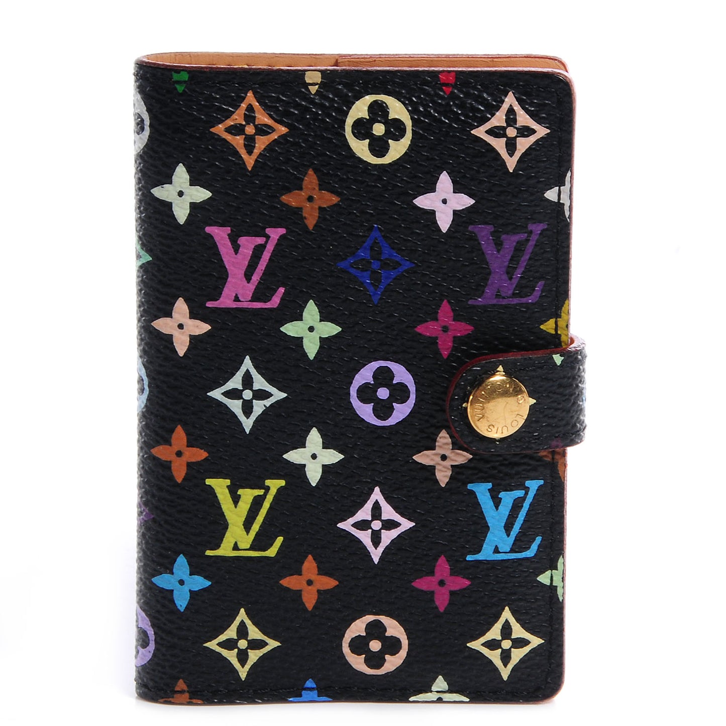 Monogram Multicolor Carnet de Bal Mini Agenda Cover Black