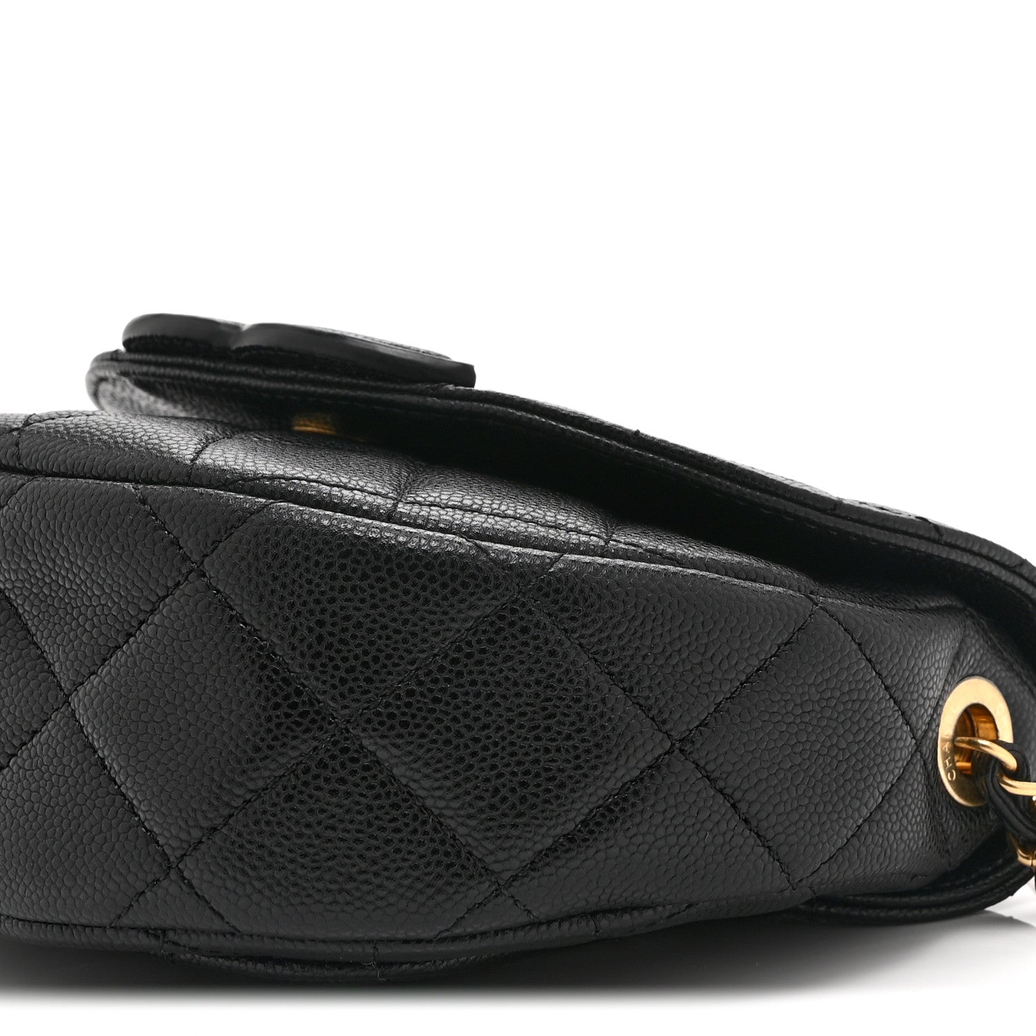 Chanel Caviar Quilted Mini Messenger Flap Black 10 of 10