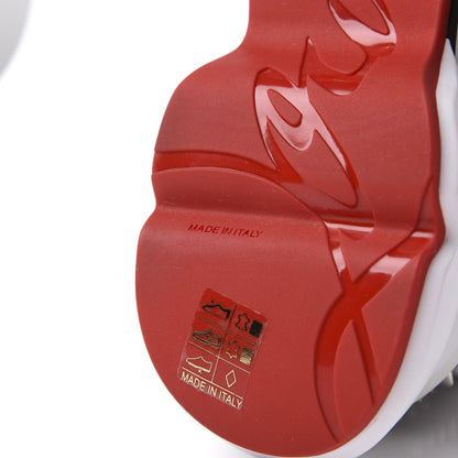 Christian Louboutin Neoprene Spike Sock Donna Flat Sneakers 36.5 Black White 10 of 11