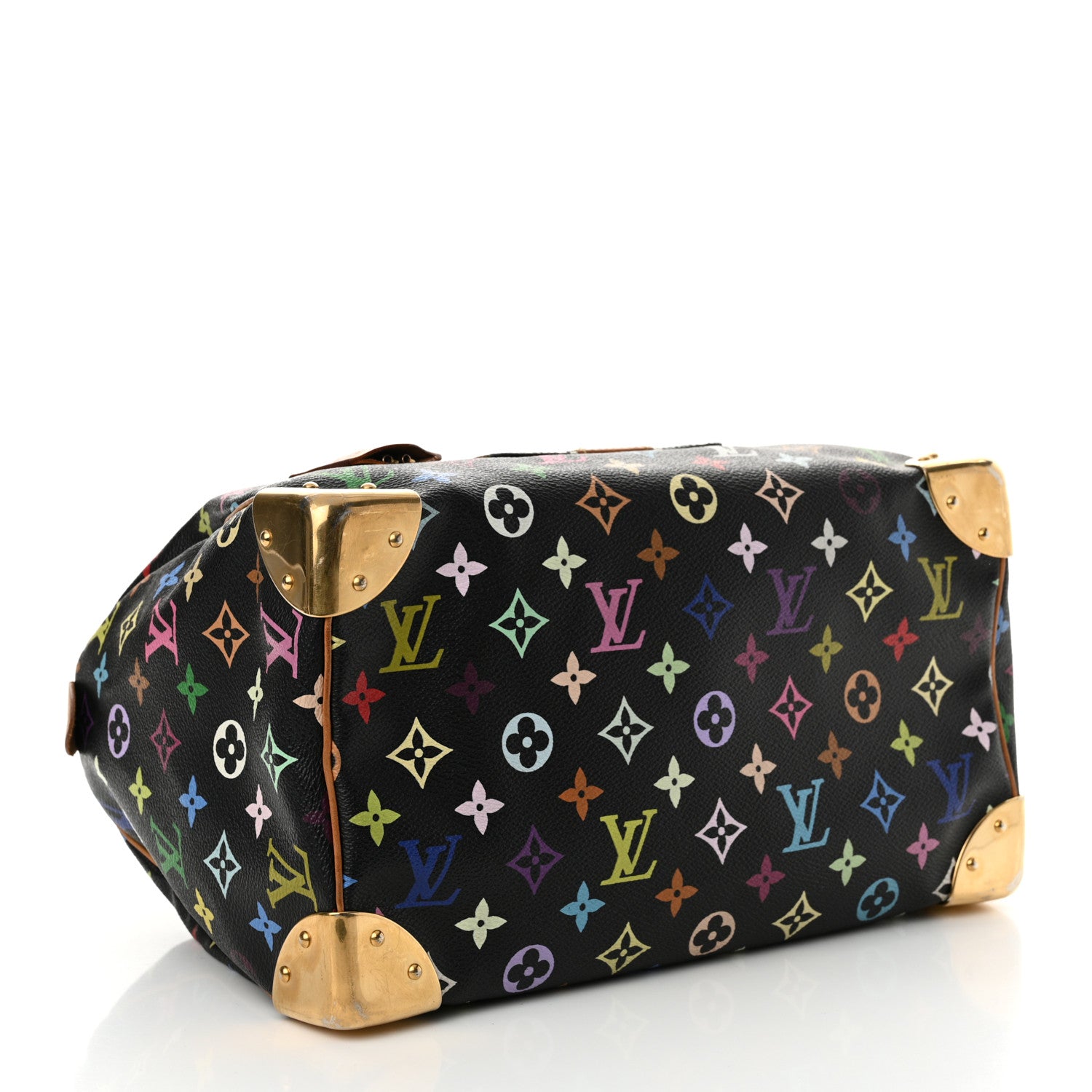 Louis Vuitton Monogram Multicolor Speedy 30 Black 4 of 16