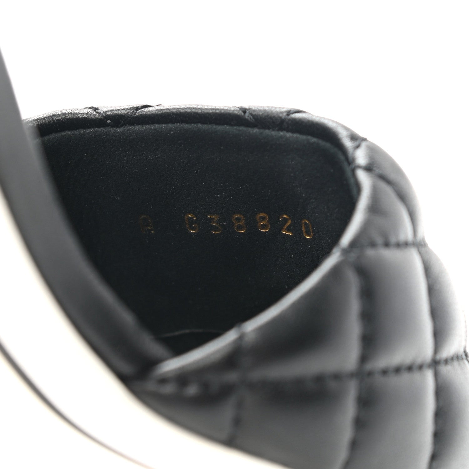 Chanel Lambskin Quilted Textured CC Mules 39 Black 8 of 9